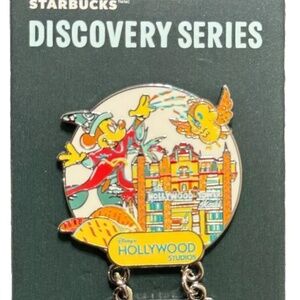 Disney Parks Walt Disney World Starbucks Discovery Series Hollywood Studios Pin